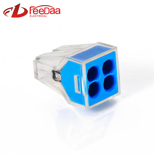 Πλεονεκτήματα του WAGO 773 Series Quickly Wire Connector | 1 σε 3 εξόδου PCT-104