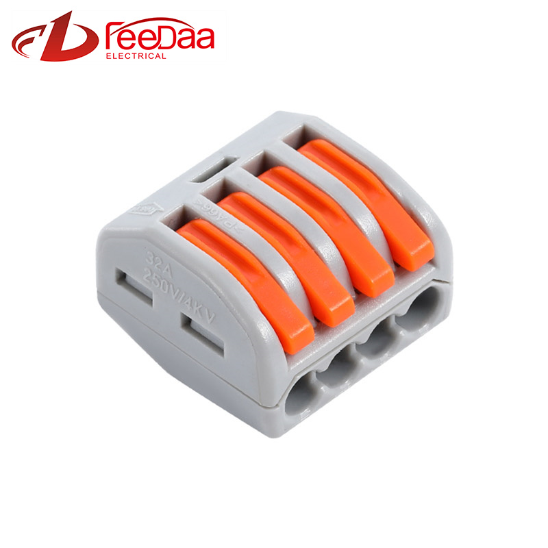 WAGO 222 Series Quickly Wire Connector | 1 σε 3 εξόδου PCT-214